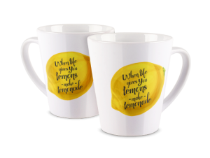 Kubek latte z nadrukiem - Lemoniada