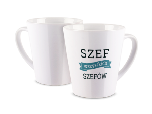 Kubek latte z nadrukiem - Dla szefa