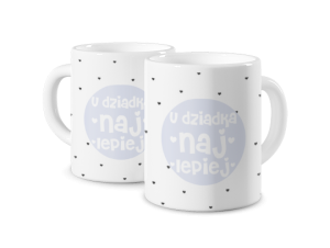 Kubek z nadrukiem - Miejscówka u Dziadka