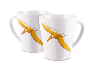 Kubek latte z nadrukiem - Pterodaktyl
