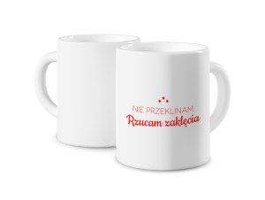 Kubek z nadrukiem - Rzucam zaklęcia
