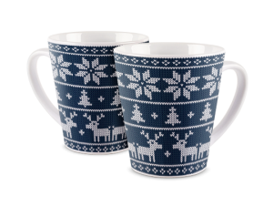 Kubek latte z nadrukiem - Sweterek hipstera 2