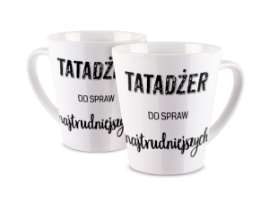 Kubek latte z nadrukiem - Tatadżer