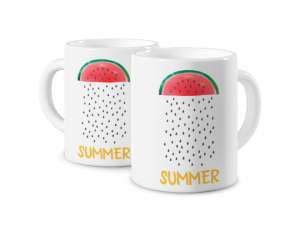 Kubek z nadrukiem - Watermelon Rain