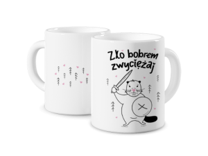 Kubek z nadrukiem - Z bobrem