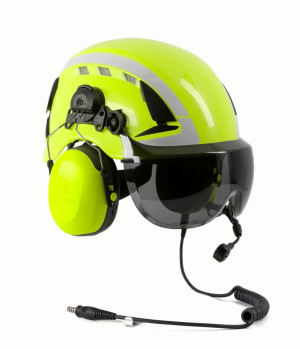 3M™ Peltor™ Kombination „HeliCom“ CH-3 Headset / SecureFit™ Helm X5000