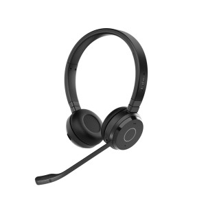 Jabra Evolve 65 TE UC Duo inkl. USB-A Bluetooth Dongle, schwarz