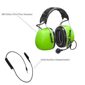 3M Peltor CH-5 Flex Headset (MT73H450A-77 GB)