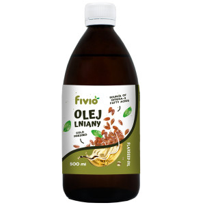 fivio Olej lniany zimnotłoczony 500 ml