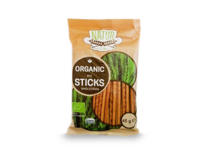 PIĘĆ PRZEMIAN BIO Paluszki żytnie pełnoziarniste 45 g