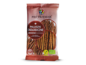 PIĘĆ PRZEMIAN Ekologiczne paluszki orkiszowe 45g