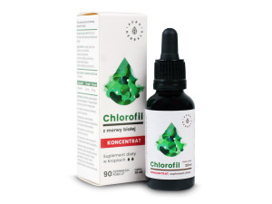 AURA HERBALS Chlorofil z morwy białej 30ml Aura Herbals