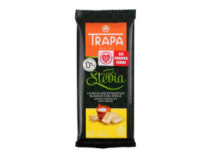 Trapa Czekolada biała ze stewią Trapa 75g