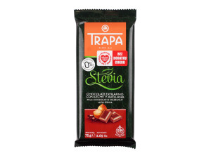 Trapa Czekolada mleczna z orzechami laskowymi Trapa 75g