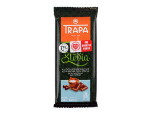 Trapa Czekolada mleczna ze stewią Trapa 75g