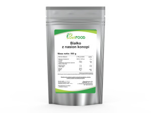 DeliFOOD Białko konopne 500g