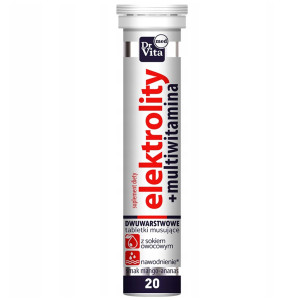 Elektrolity 20 tabletek musujących