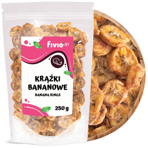fivio Krążki bananowe 250 g