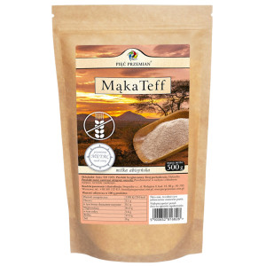 PIĘĆ PRZEMIAN Mąka teff bezglutenowa 500 g