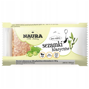 Naura Sezamki bez cukru 27 g