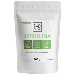 SunVio Spirulina tabletki (400 tabletek - 100g)