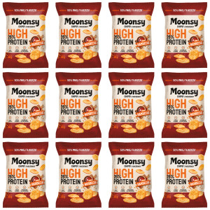 Moonsy Moonsy soczewicowe BBQ 60g 12 szt