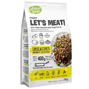 CULTURED FOODS Roślinny zamiennik mięsa - bez przypraw 150g