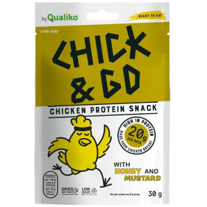 CHICK&GO Suszony kurczak o smaku miodowo musztardowym 30g