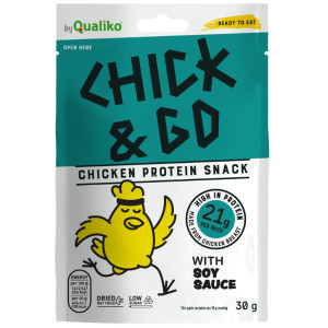 CHICK&GO Suszony kurczak z sosem sojowym 30g