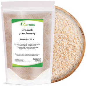 DeliFOOD Czosnek granulowany - 100g