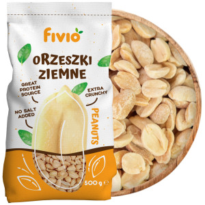 fivio Orzechy ziemne bez soli 500g