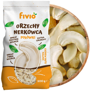 fivio Orzechy nerkowca połówki 500g