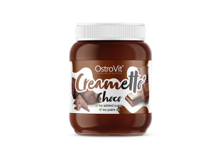 OstroVit Krem czekoladowy bez cukru Creametto Choco 350g OstroVit