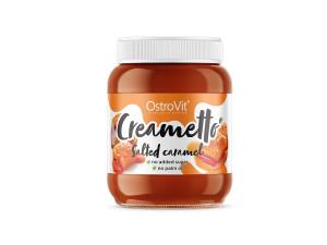 OstroVit Krem o smaku słonego karmelu Creametto 350g – OstroVit