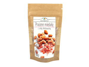 PIĘĆ PRZEMIAN Prażone migdały z solą kłodawską 100g