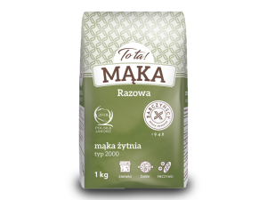 Mąka żytnia razowa typ 2000 1 kg - To ta!