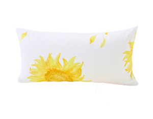 Bio Satin-Bettwäsche Sonnenblume
