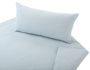 Bio Chambray-Bettwäsche Pastell