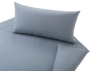 Bio Chambray-Bettwäsche Royal