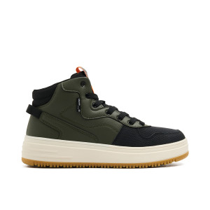 Cropp - Oliwkowe sneakersy na solidnej podeszwie - zielony 44
