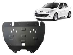Scut Protection Cubre cárter metálico Peugeot 206 - 1998 2012