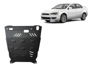 Scut Protection Cubre cárter metálico Mitsubishi Lancer - 2007 2017
