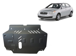 Scut Protection Cubre cárter metálico Hyundai Accent - 2005 2010