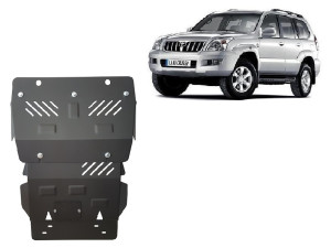 Scut Protection Cubre cárter metálico Toyota Land Cruiser J120 - 2002 2009
