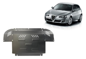 Scut Protection Cubre cárter metálico Alfa Romeo 147 - 2000 2010