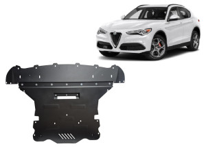 Scut Protection Cubre cárter metálico Alfa Romeo Stelvio - 2016 2026