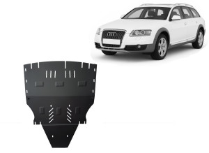 Scut Protection Cubre cárter metálico Audi A6 Allroad 2 - sin solapas laterales - 2005 2011