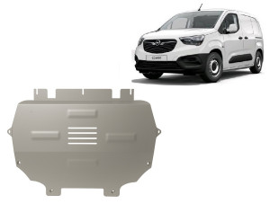 Scut Protection Cubre cárter de aluminio Opel Combo E - 2018 2026