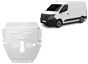 Scut Protection Cubre cárter de aluminio Nissan Interstar - 2024 2026