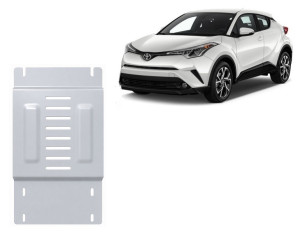 Scut Protection Protector de aluminio del catalizador/cat lock Toyota C-HR - 2016 2023